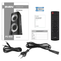 Портативная колонка SVEN PS-950, Чёрный 10