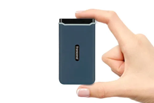 M.2 External SSD 240GB  Transcend ESD350C, Sequential Read/Write: up to 1050/950 MB/s, Includes USB-C to A / USB-C to C cables (USB 3.1 Gen 2 /Type C), Windows®, Mac, PS4 and Xbox One compatible, Light, portable and compact, 3D TLC