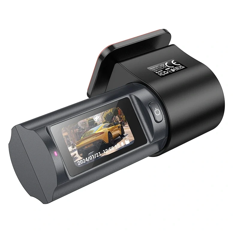 HOCO DV7 2K display hidden driving recorder black 4