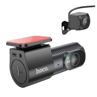 HOCO DV8 2K display hidden driving recorder(with rear camera) black