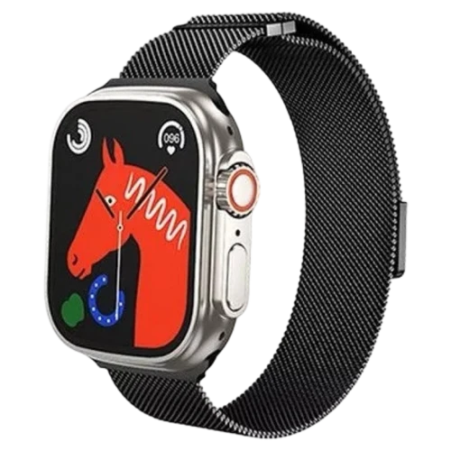 HOCO AS101 Milan double-section loop magnetic watchband for iWatch(38/40/41mm) black