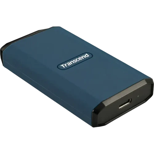 Внешний портативный SSD накопитель Transcend ESD410C, 1 ТБ, Blue