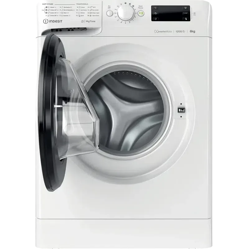 Стиральная машина Indesit MTWSE 61294 WK EE, 6кг, Белый 2