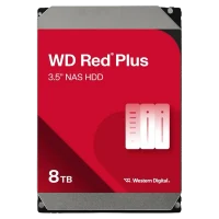 Жесткий диск Western Digital WD Red Plus, WD80EFPX, 8 TБ, Red