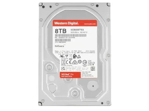 Жесткий диск Western Digital Red Pro WD8005FFBX, 8 ТБ, 3.5"