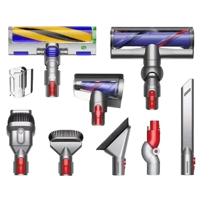 Вертикальный Пылесос Dyson V12 Detect Slim Absolute Plus, Серебристый 10