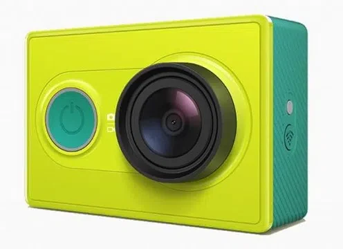 Xiaomi "Yi Action Camera", Green, Video Resolutions: up to 1296p 30fps/ 1080p 60fps / 720p 120fps/ 480p 240fps, 155°, Ambrella A7LS, Sensor:16MPx Sony (Exmor R BSI CMOS), Microphone, WiFi, Bluetooth, Battery 1010mAh, up to 100 minutes, 70g