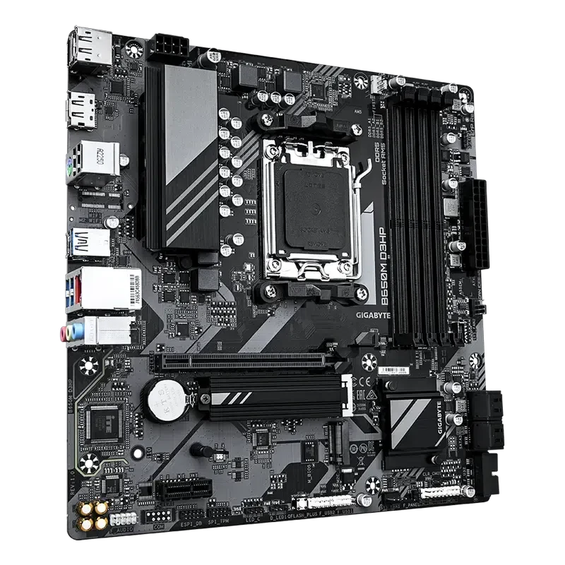 Материнская плата Gigabyte B650M D3HP, Black 3