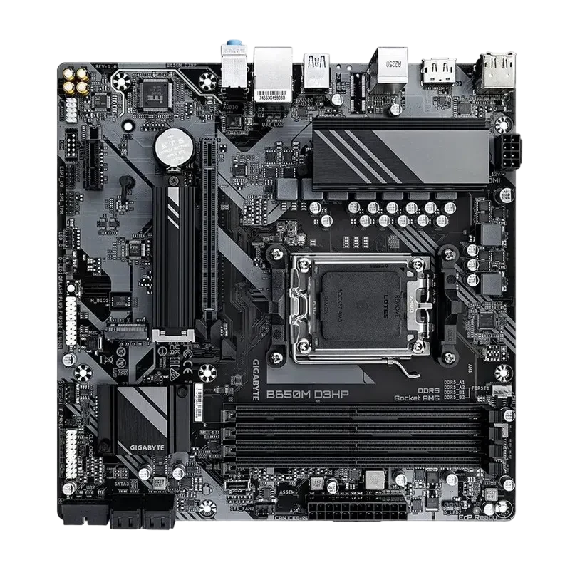 Материнская плата Gigabyte B650M D3HP, Black 4