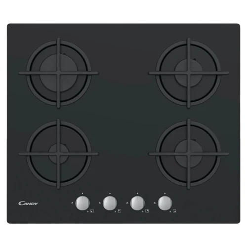 Plită încorporabilă cu gaz Candy CSG6B/4U2, Black