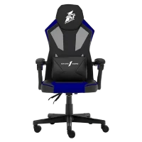 Игровое кресло 1STPLAYER P01, Black/Blue