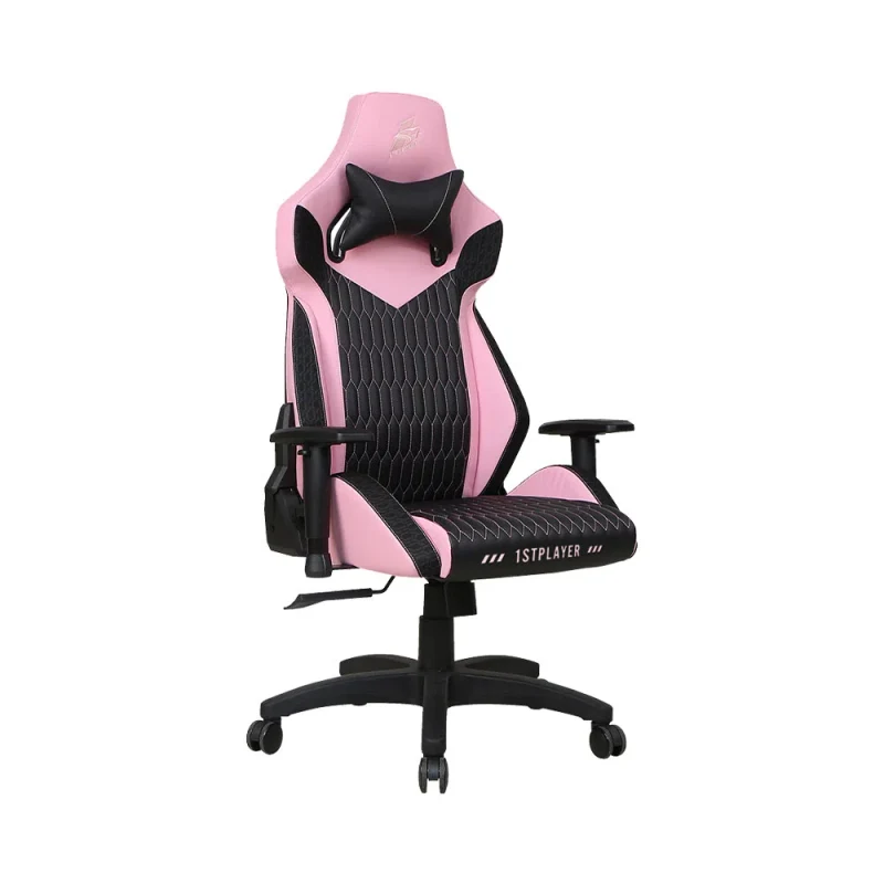 Scaun Gaming 1STPLAYER WIN101, Black/Pink 3