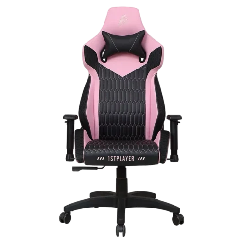 Scaun Gaming 1STPLAYER WIN101, Black/Pink