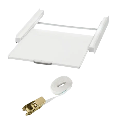 Kit montare verticala pentru uscatoare Xavax 111363, Alb