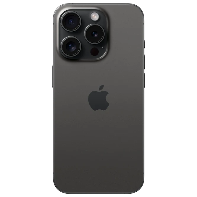 Apple iPhone 15 Pro 128GB SS Black Titanium LN 15