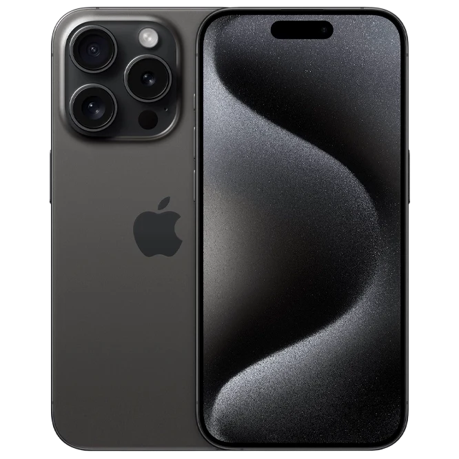 Apple iPhone 15 Pro 128GB SS Black Titanium LN 2