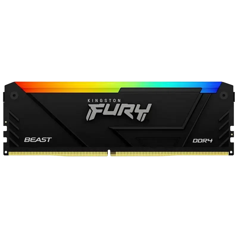 Оперативная память Kingston FURY Beast RGB, 8 ГБ, Black 2