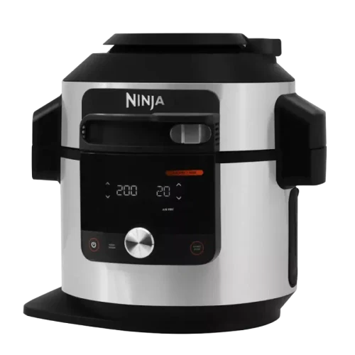 Aparat de gătit multifuncțional sub presiune Ninja OL750EU, Argintiu