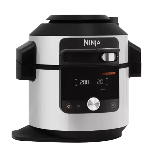 Aparat de gătit multifuncțional sub presiune Ninja OL750EU, Argintiu