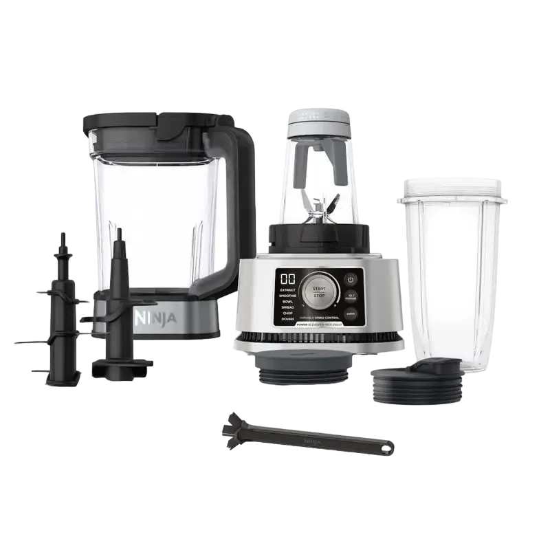 Стационарный блендер Ninja Foodi Power Nutri CB350EU, Black / Silver 8