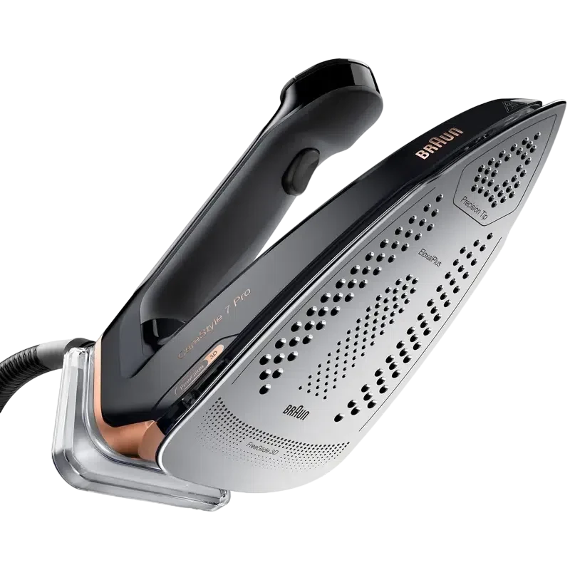Утюг с парогенератором Braun IS 7286BK SS, Черный 5