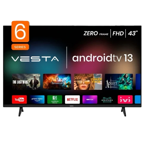 LED TV Vesta LD43L6005 FHD DVB-T/T2/C/Ci+ AndroidTV 13