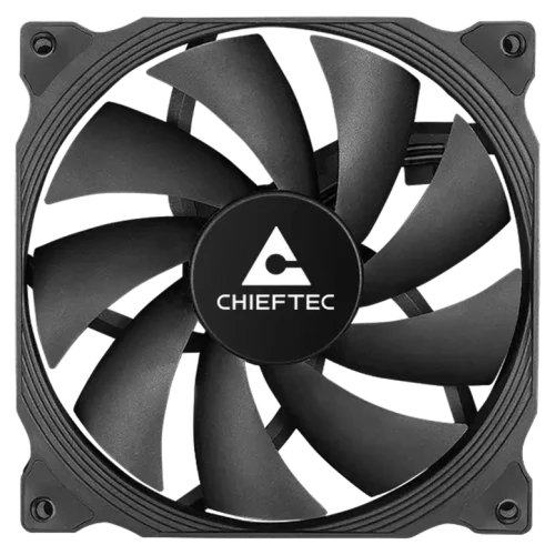 Ventilator PC Chieftec ZF-1225PWM, 120 mm, Negru