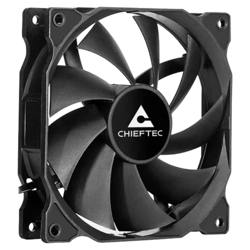Ventilator PC Chieftec ZF-1225PWM, 120 mm, Negru