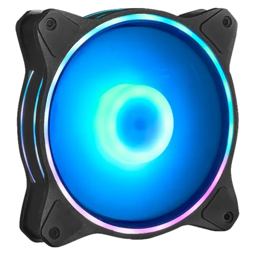 Ventilator PC Chieftec ZF-1225RGB, 120 mm, Negru