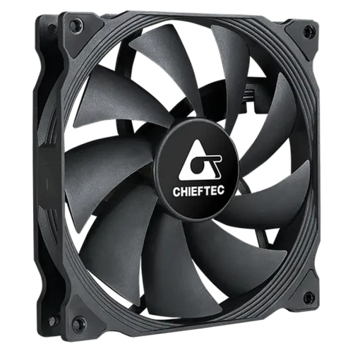 Ventilator PC Chieftec ZF-1425PWM, 140 mm, Negru