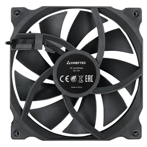 Ventilator PC Chieftec ZF-1425PWM, 140 mm, Negru