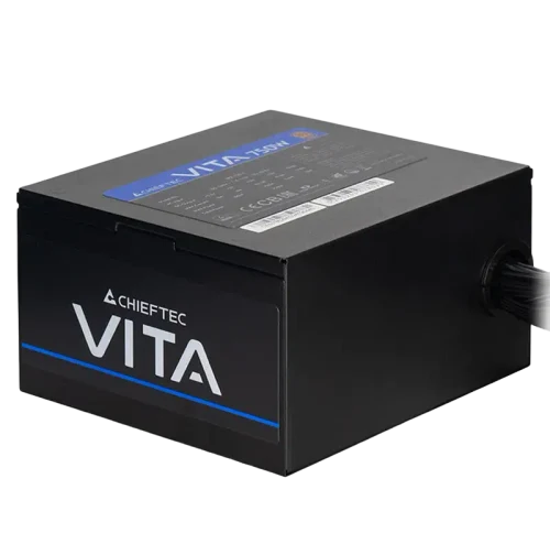 Блок питания для компьютеров Chieftec Vita BPX-750-S, 750 Вт, Черный