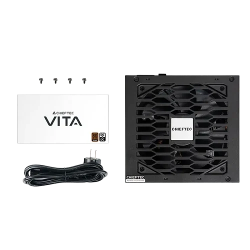 Блок питания для компьютеров Chieftec Vita BPX-850-S, 850 Вт, Черный