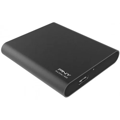 M.2 External SSD 250GB  PNY ELITE Pro, USB 3.1 Gen 2, USB-C,  Includes USB-C to A / USB-C to C cables, Sequential Read/Write: up to 880/900 MB/s, Windows®, Mac, PS4 and Xbox One compatible, Light, Portable, Durable, Ultra-compact aluminum housing