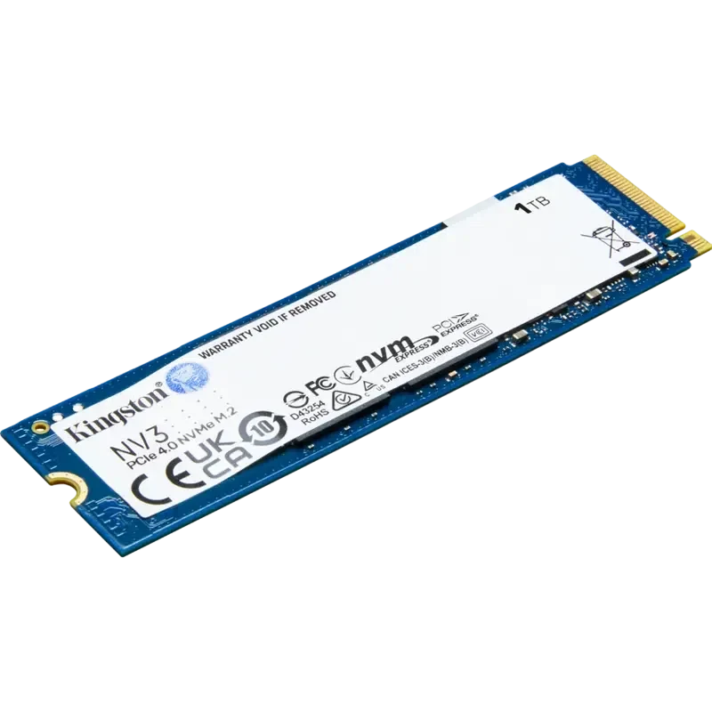 Накопитель SSD Kingston NV3, 1024Гб, SNV3S/1000G 2