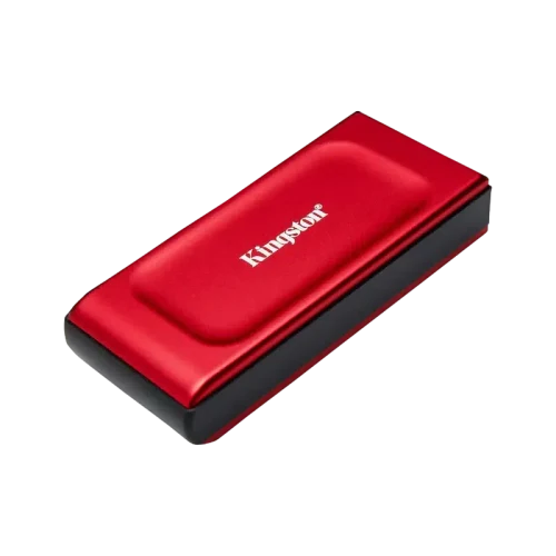 Внешний портативный SSD накопитель Kingston XS1000, 1 ТБ, Red