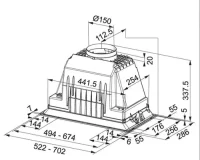 Hotă Franke 305.0599.543 FBI 525 PLUS, Silver 2