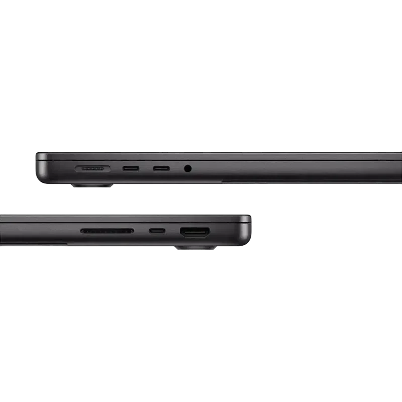 Laptop 14,2" Apple MacBook Pro 14 A2992, Space Black, M3 Pro with 11-core CPU and 14-core GPU, 18GB/512GB, macOS Sonoma 3