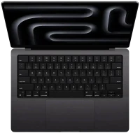 Laptop 14,2" Apple MacBook Pro 14 A2992, Space Black, M3 Pro with 11-core CPU and 14-core GPU, 18GB/512GB, macOS Sonoma 4