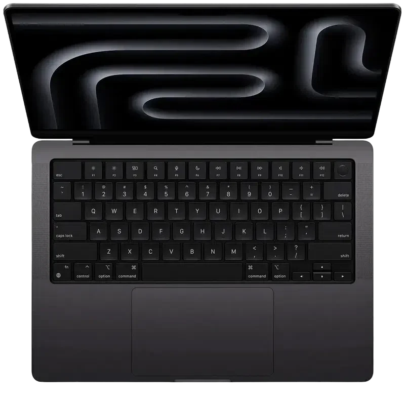 Laptop 14,2" Apple MacBook Pro 14 A2992, Space Black, M3 Pro with 11-core CPU and 14-core GPU, 18GB/512GB, macOS Sonoma 4