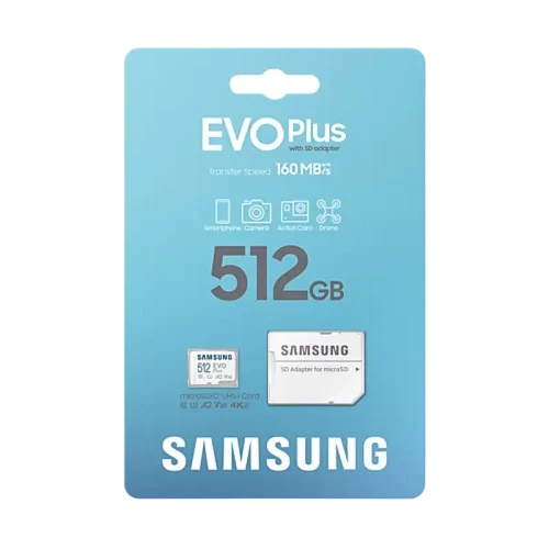 Card de Memorie Samsung EVO Plus MicroSDXC, 512GB