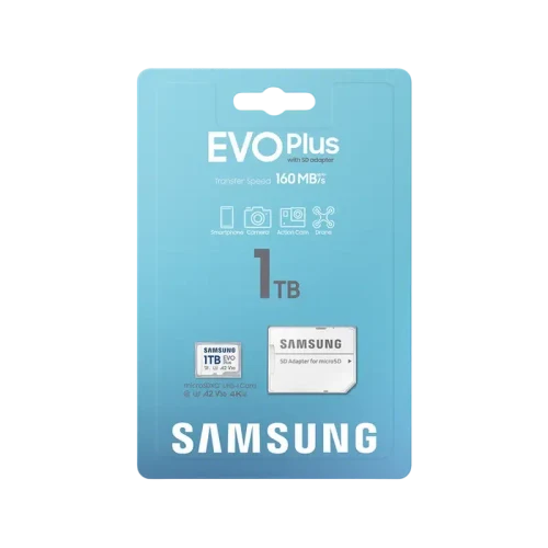 Card de Memorie Samsung EVO Plus MicroSDXC, 1024GB