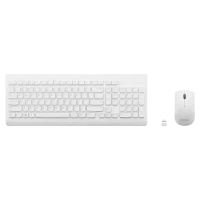 Клавиатура и мышь Lenovo 510 USB Combo (GX31F38001), White