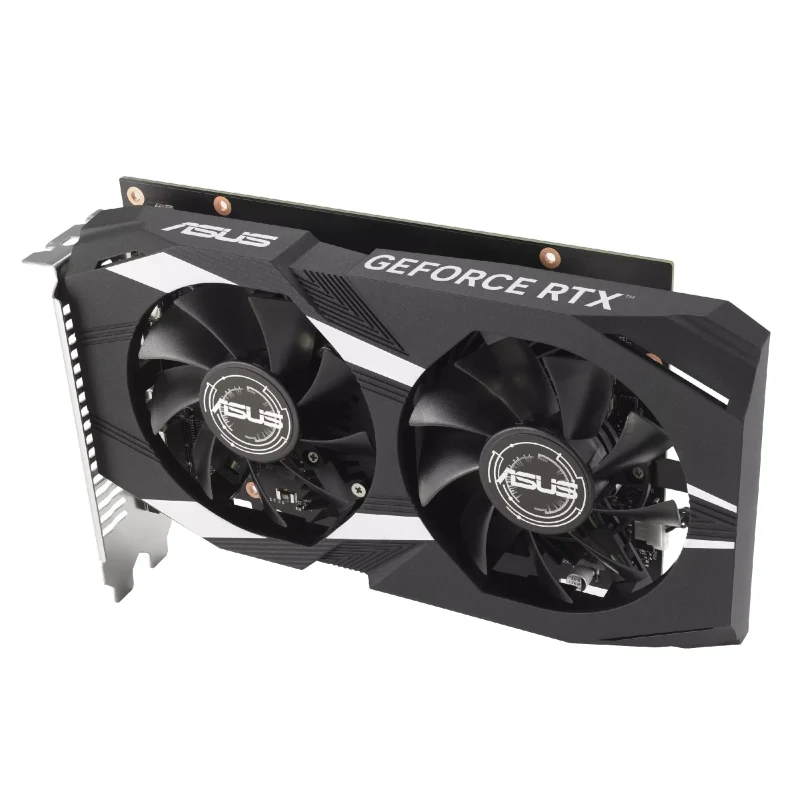 Placă video ASUS Dual GeForce RTX 3050 OC Edition, Black 4