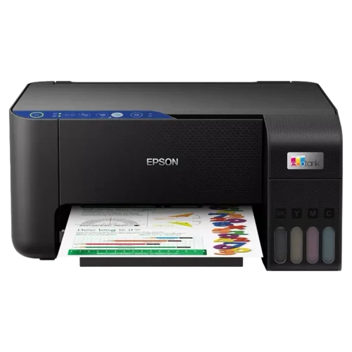 Струйный МФУ Epson MFD EcoTank L3200, Чёрный