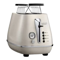 Тостер DeLonghi CTOV 2103 BG, Бежевый 5