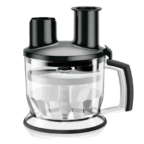Погружной блендер Braun MQ 7075 X BK, Чёрный/Серебристый