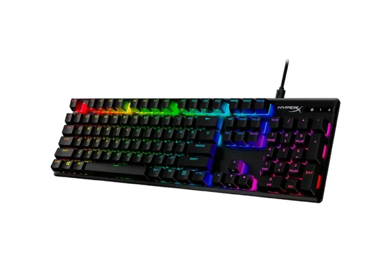Клавиатура HyperX Alloy Origins PBT, Проводное, Чёрный 2