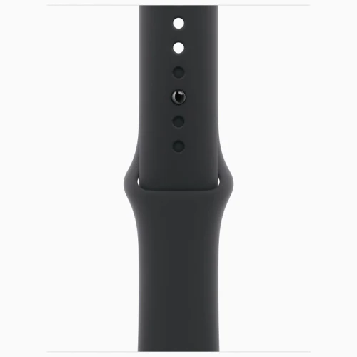 Apple Watch 10 Aluminum GPS Rose Gold Sport Band Black 46 mm
