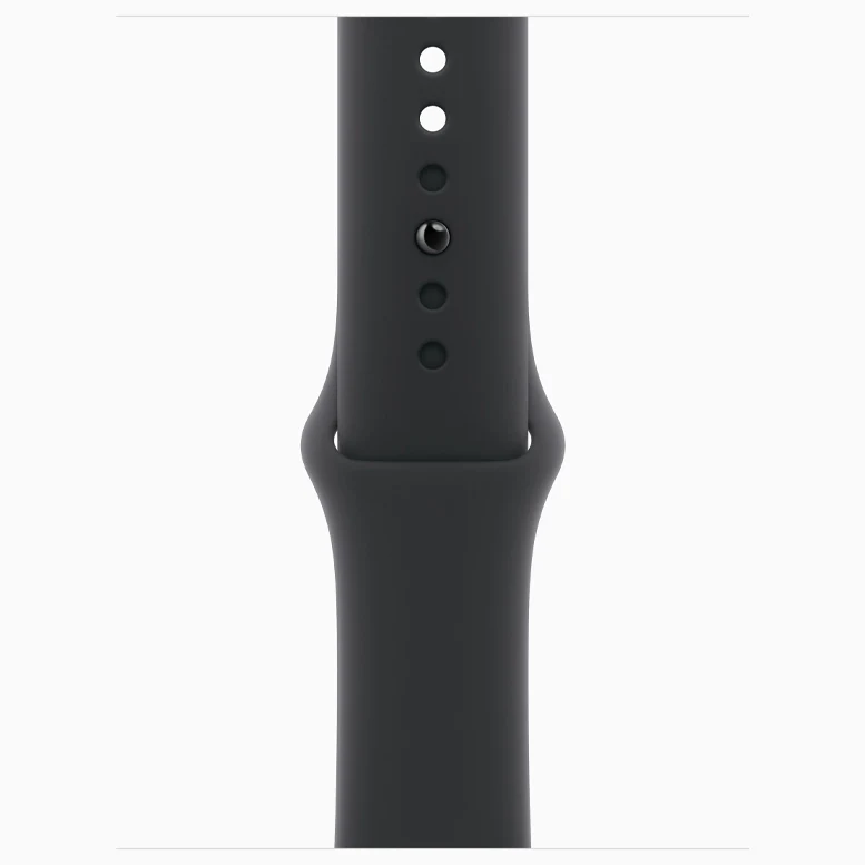 Apple Watch 10 Aluminum GPS Silver Sport Band Black 46 mm 3